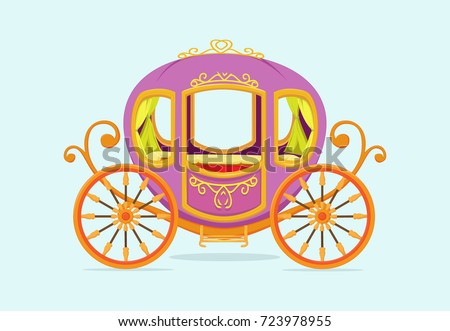 princess Carriage cartoon
