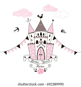 Princess castle, home sweet home