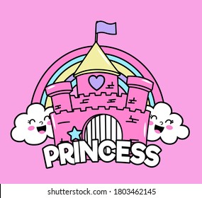 PRINCESS CASTLE, RAINBOW OF COLORS