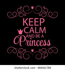 Princess Crown  Background Vector Illustration. EPS10