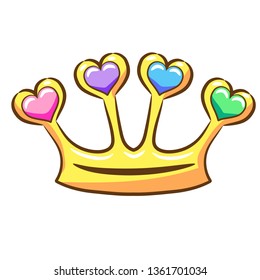 princess crown clipart vector