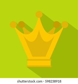 Princess crown icon. Flat illustration of princess crown vector icon for web