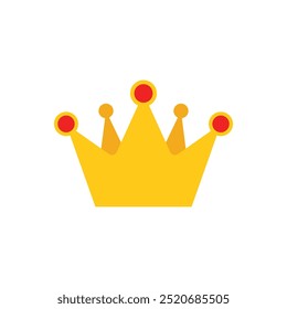 Princess crown icon in flat style. Queen diadem vector illustration on isolated background. Luxury tiara sign business concept.