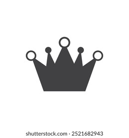 Princess crown icon in flat style. Queen diadem vector illustration on isolated background. Luxury tiara sign business concept.