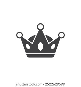 Princess crown icon in flat style. Queen diadem vector illustration on isolated background. Luxury tiara sign business concept.