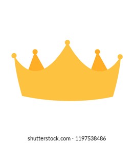 Princess Crown Icon. Vector Illustration. EPS10
