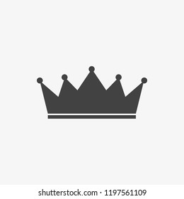 Princess Crown Icon. Vector Illustration. EPS10