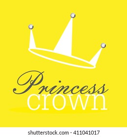 princess crown vector illustration