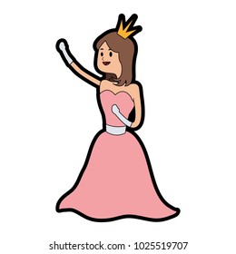 Princess cute cartoon