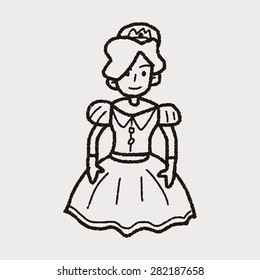 princess doodle