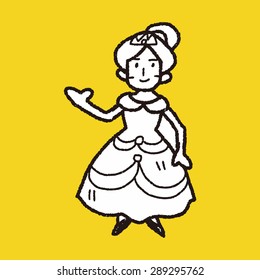 princess doodle