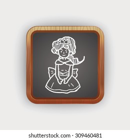 princess doodle