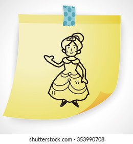 princess doodle