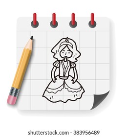 princess doodle