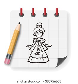 princess doodle