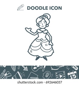 princess doodle