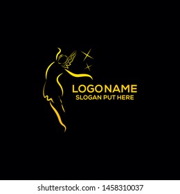 Princess dreams logo design template