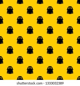 Princess dress pattern seamless vector repeat geometric yellow for any design