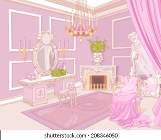 Princess Dressing Room In A Palace