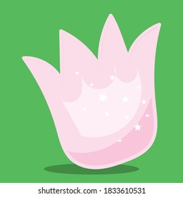 princess flower design vector illustration
