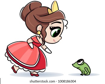 Princess  & frog characters 