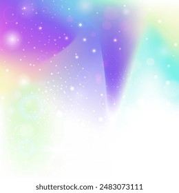 Princess Gradient. Pink Girl Background. Magic Pattern. Fairytale Colorful Effect. Purple Universe Hologram. Blue Magical Invitation. Rainbow Backdrop. Dream Princess Gradient.