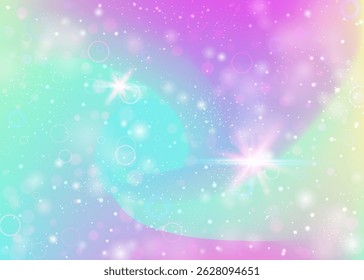 Princesa Gradiente. Fundo de menina roxa. Padrão do Arco-íris. Malha Turva Iridescente. Convite Rosa Menina. Holograma Fantasia Azul. Fundo de Unicórnio. Gradiente da Princesa Sonho.