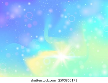 Princess Gradient. Purple Rainbow Invitation. Fairy Background. Iridescent Sparkles Invite. Pink Cosmic Hologram. Lilac Girlish Pattern. Magic Texture. Candy Princess Gradient.