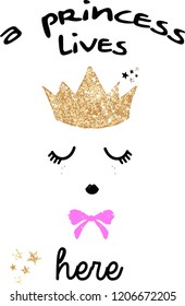 a princess lives here