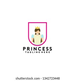Princess Logo Icon Design