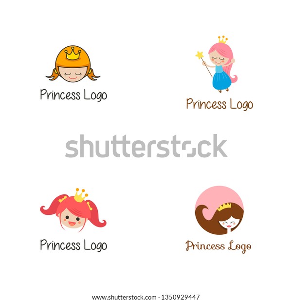 Princess Logo Icon Design Template Vector Stock Vector (Royalty Free ...