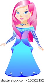 The princess is magic and she's very nice and kind