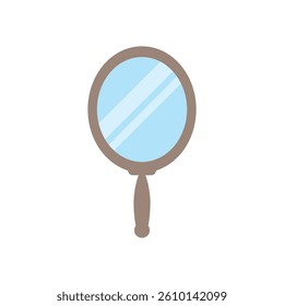 princess mirror glass handle accessory