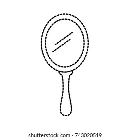 princess mirror glass handle accessory