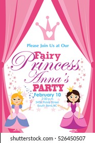 Princess Party Invitation