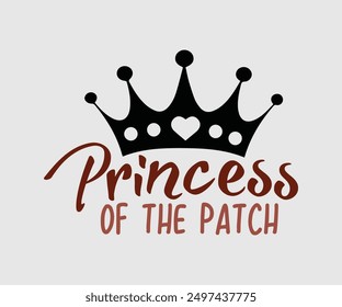 princess of the patch, Halloween, Ghost, Spooky Season, witch, Halloween Funny, t shirt