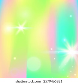 Princess Pattern. Pink Magic Gradient. Unicorn Background. Fairytale Magical Effect. Purple Mystical Hologram. Blue Fantasy Invitation. Fairy Glitter. Dream Princess Pattern.