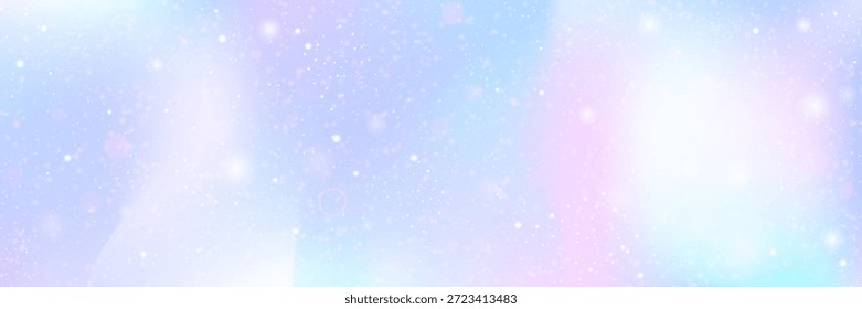 Patrón de princesa. Fondo De Unicornio Rosa Y Hermoso Gradiente Mágico. Holograma del arco iris púrpura. Luz Cósmica De Caramelo Con Textura Holográfica De Brillo. Patrón de princesa azul.