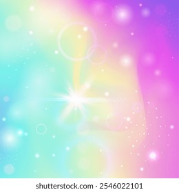 Princesa Padrão. Fundo de menina roxa. Holograma de Fadas. Convide os Relâmpagos do Conto. Convite Místico Rosa. Gradiente da Galáxia Lilás. Fundo Mágico. Padrão de Princesa do Sonho.