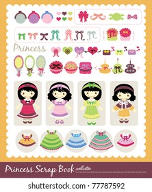 princess scrap book collections