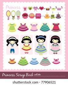 princess scrap book collections