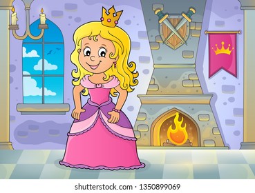 Princess topic image 5 - eps10 vector illustration.