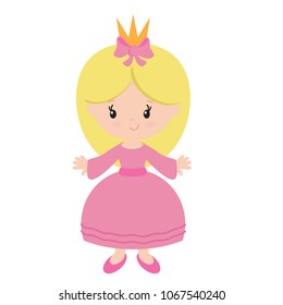 Princess Vector Illustration Stock Vector (royalty Free) 1067540240 