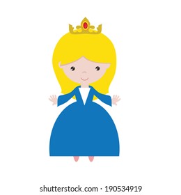 Princess Vector Illustration Stock Vector (Royalty Free) 190534919 ...