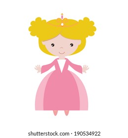 Princess Vector Illustration Stock Vector (Royalty Free) 190534922 ...