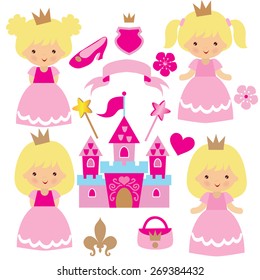 Princess vector illustration