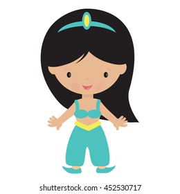 Princess vector illustration