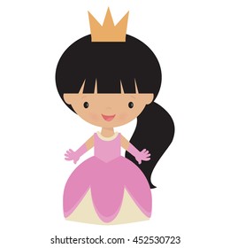 Princess vector illustration