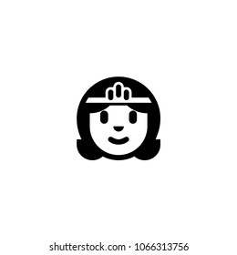 Princess vector illustration. Princess character