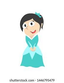 princess vector illustration design isolated white